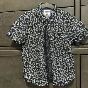 Losan button down shirt with bicycles